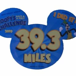 Best reviews of 👍 Disney Auto Magnet - 2019 Goofy Challenge Marathon - 39.3 Miles 🛒