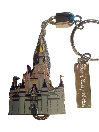 New ???? Disney Keychain - Cinderella Castle Dangle - Walt Disney World ???? 3 New ???? Disney Keychain - Cinderella Castle Dangle - Walt Disney World ????