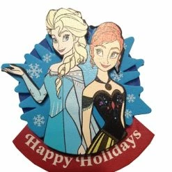 Coupon ???? Disney Antenna Topper - Happy Holidays - Elsa And Anna ????
