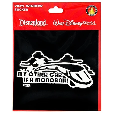 New ???? Disney Window Decal - My Other Car Is A Monorail ???? 3 New ???? Disney Window Decal - My Other Car Is A Monorail ????