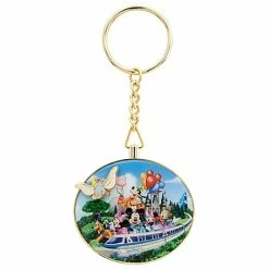 Coupon ???? Disney Keychain - Walt Disney World Resort Flying Dumbo Keyring ????