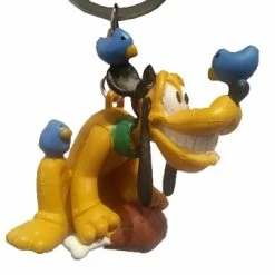 New ???? Disney Keychain - Pluto - Turkey Leg ????