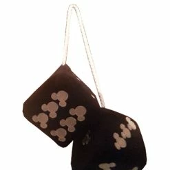 Best Pirce 👍 Disney Auto Accessory - Mickey Mouse Plush Dice 🥰