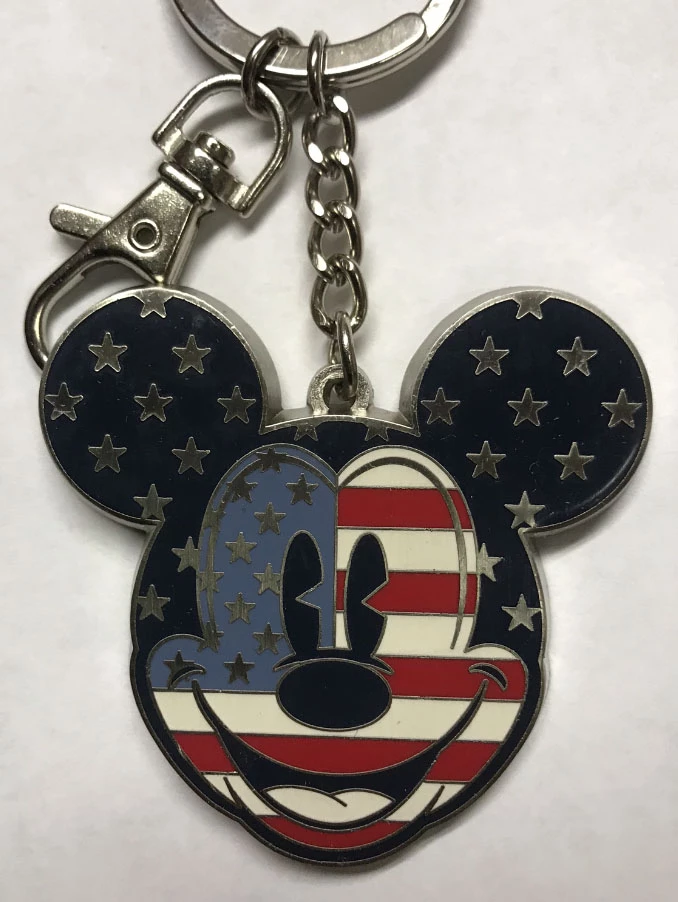 Buy ⭐ Disney Keychain - Mickey Mouse Americana - Stars And Stripes ???? 3 Buy ⭐ Disney Keychain - Mickey Mouse Americana - Stars And Stripes ????