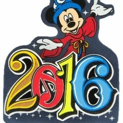Discount 🤩 Disney Antenna Topper - 2016 Logo - Sorcerer Mickey Mouse 😀