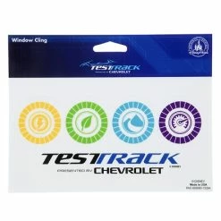 Cheapest 🔔 Disney Window Cling - Test Track Ride Icons 😍