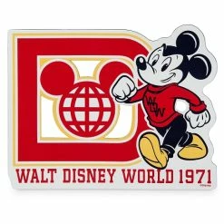 Outlet 😉 Disney Auto Car Magnet - Mickey Mouse - Walt Disney World 1971 💯