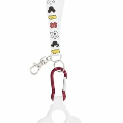 Outlet ⌛ Disney Bottle Holder Lanyard - Mickey Mouse Body Parts ????