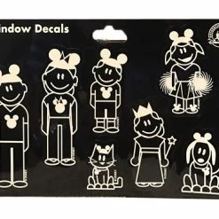 Brand new 👏 Disney Window Decal Set - Family Mickey Mouse Icons - Set Of 15 🛒