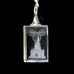 Cheapest ???? Disney Arribas Keychain - Etched Laser Cube - Assorted Characters ????