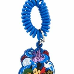 Discount 🧨 Disney Keychain - Walt Disney World Icons With Wrist Strap 🌟