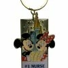 Wholesale 🔥 Disney Keychain - Mickey And Minnie With Castle - Personalized 👍