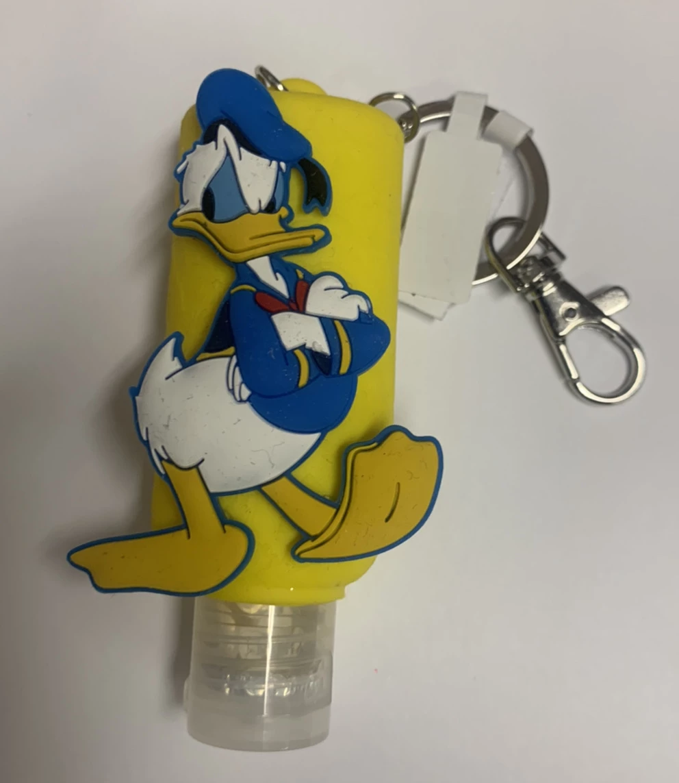Promo ???? Disney Hand Sanitizer Keychain - Donald Duck ???? 3 Promo ???? Disney Hand Sanitizer Keychain - Donald Duck ????