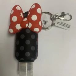 Best Pirce ???? Disney Hand Sanitizer Keychain - Minnie Mouse Bow ????
