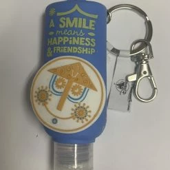 New 🌟 Disney Hand Sanitizer Keychain - It's A Small World ⭐