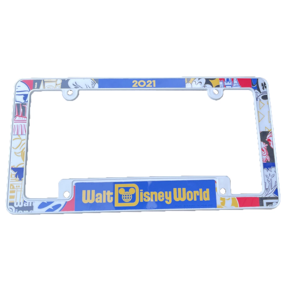 Cheapest ✨ Disney License Plate Frame - 2021 Walt Disney World ✨