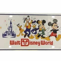 Best deal ✨ Disney License Plate - Walt Disney World 50th Vault - Mickey & Friends 💯