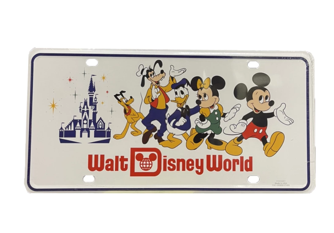 Best deal ✨ Disney License Plate - Walt Disney World 50th Vault - Mickey & Friends ???? 3 Best deal ✨ Disney License Plate - Walt Disney World 50th Vault - Mickey & Friends ????