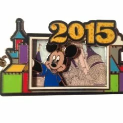 Cheapest ???? Disney Keychain - 2015 Mickey Mouse With Retro Cinderella Castle ????